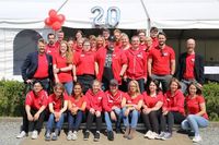 Das Secra-Team feierte am vergangenen Freitag im Gewerbepark Neustädter Bucht.