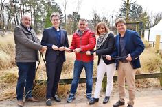 Ziehen an einem Strang: Dr. Peer Möller (von links), TALB-Vorstand André Rosinski, Marcus Beutel, Birte Friedländer und Hansjörg Conzelmann. (Foto: René Kleinschmidt)