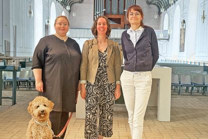 Die Pastorinnen (v. l.) Eva Rahnenführer, Janina Lubeck und Monika Behrend.