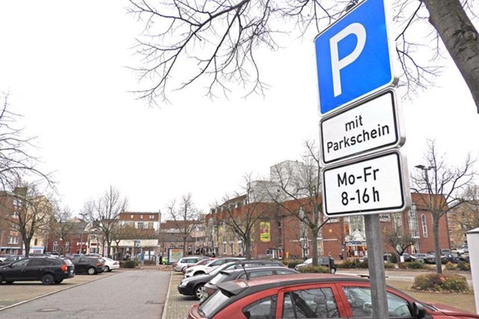 Hier wird jetzt ein Parkschein fällig.