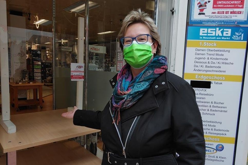 Ines Rosenow testete die Abholung der Ware für das NDR-Fernsehen.