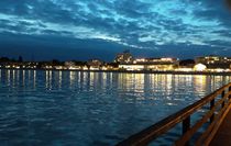 Den Blick von der Grömitzer Seebrücke zur Promenade hat Gaby Balzer fotografisch festgehalten.