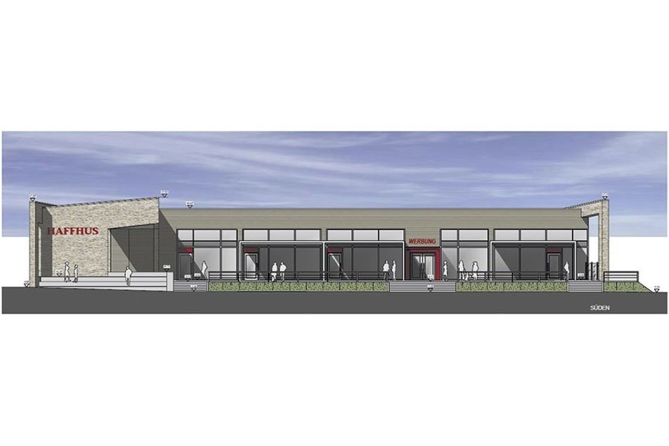 So soll das neue Kulturhaus in Haffkrug aussehen. (Entwurf: Architektenbüro Erxleben)
