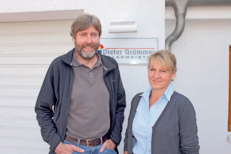 Dieter und Heidi Grümmer feierten das 25-jährige Firmenjubiläum.