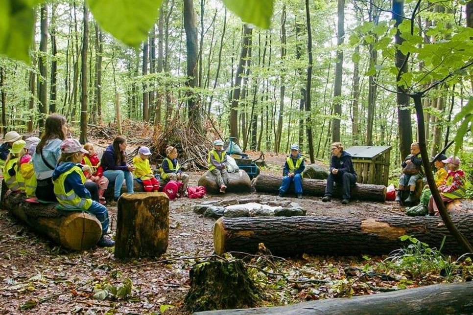 Als außerschulischer Lernort der Stiftungen der Sparkasse Holstein gehören die Besuche im Erlebnis Bungsberg zum Unterricht.