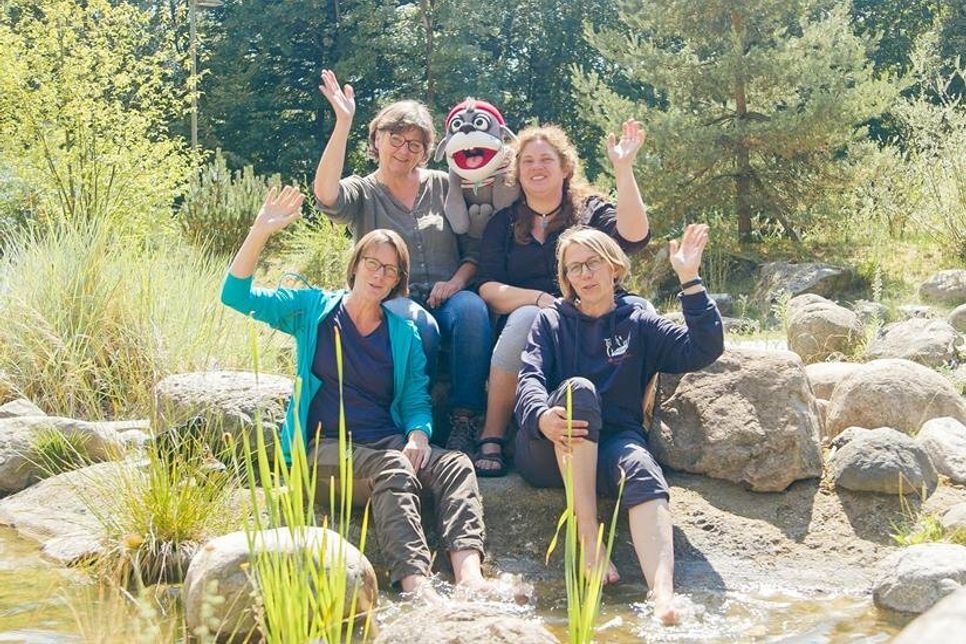 Das Team des Erlebnis Bungsberg Stiftungen Sparkasse Holstein.