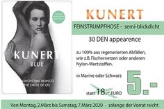 Bei eska gibt es in dieser Woche Kunert-Strumpfhosen zum Schnäppchenpreis.
