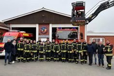 Im Rahmen einer offiziellen Bekanntgabe am Gerätehaus Grömitz überbrachte eine Delegation der Firma Dräger die frohe Botschaft an die 20 anwesenden Grömitzer Mitglieder.