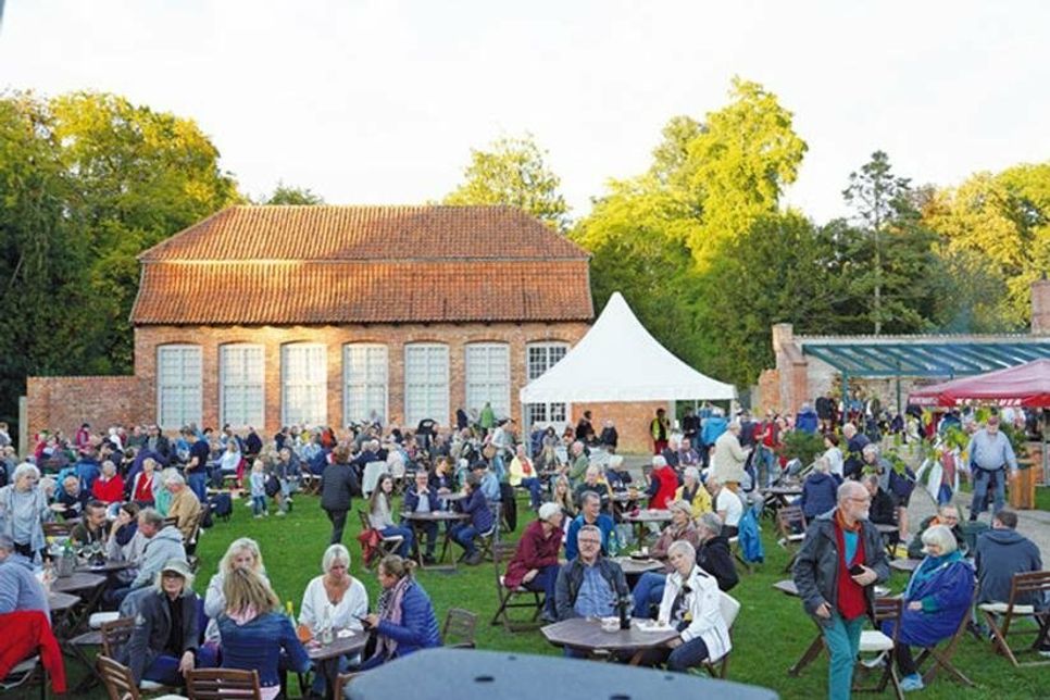 Tolle Großveranstaltung: Das Weinfest im Küchengarten soll in 2022 stattfinden.