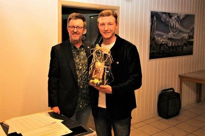 Ehrung für 20 Jahre Vereinszugehörigkeit: Michael Kiefer
