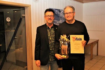 Ehrung für 50 Jahre Vereinszugehörigkeit: Sven Holz
