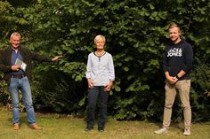 Der neue Vorstand mit Corona-Abstand: Roland Gangl, Angelika Kundy und Danny Richlack (v. lks.).