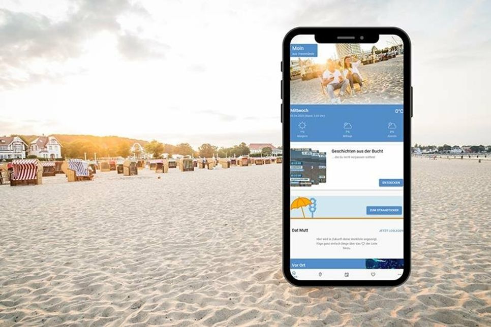 Auch das Ostseebad Travemünde ist  nun Teil des Lübecker Bucht Guides.