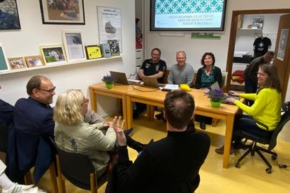 Die Jahreshauptversammlung fand in den Räumen der Projektwerkstatt des KJN in der Brückstraße statt.