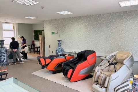 Der neue Showroom von RelaxPro Systems, Am Eutiner Ring 10 in Bad Schwartau.