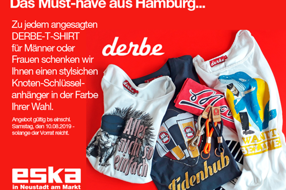 Trendige derbe-T-Shirts für echte Norddeutsche!