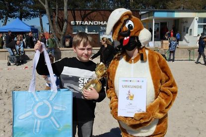Gewinner vom goldenen Ei ist Jan (10) aus Hessen.