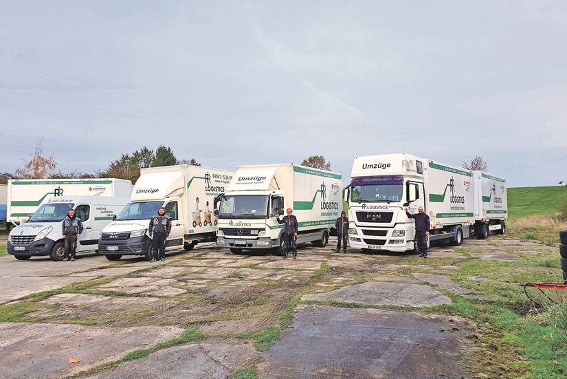 Das Team von RR Logistics ist der perfekte Partner für jeden Umzug und für Transporte jeder Art.