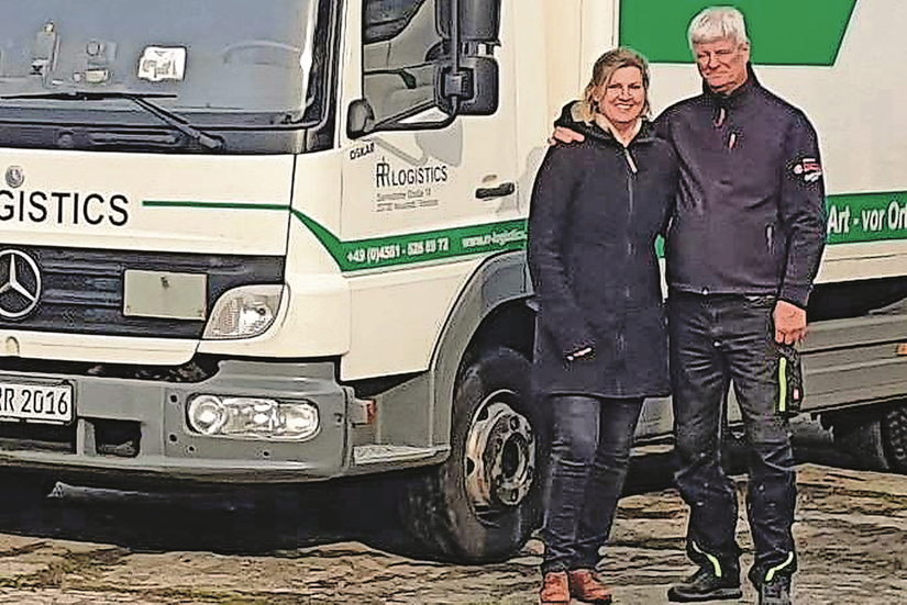 Silke Dumke und Rolf Roggensack sind seit über zehn Jahren erfolgreich im Transportwesen unterwegs.