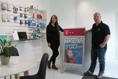 Geschäftsführer Jasper Torlitz mit seiner technischen Disponentin Kim Janina Bröker.