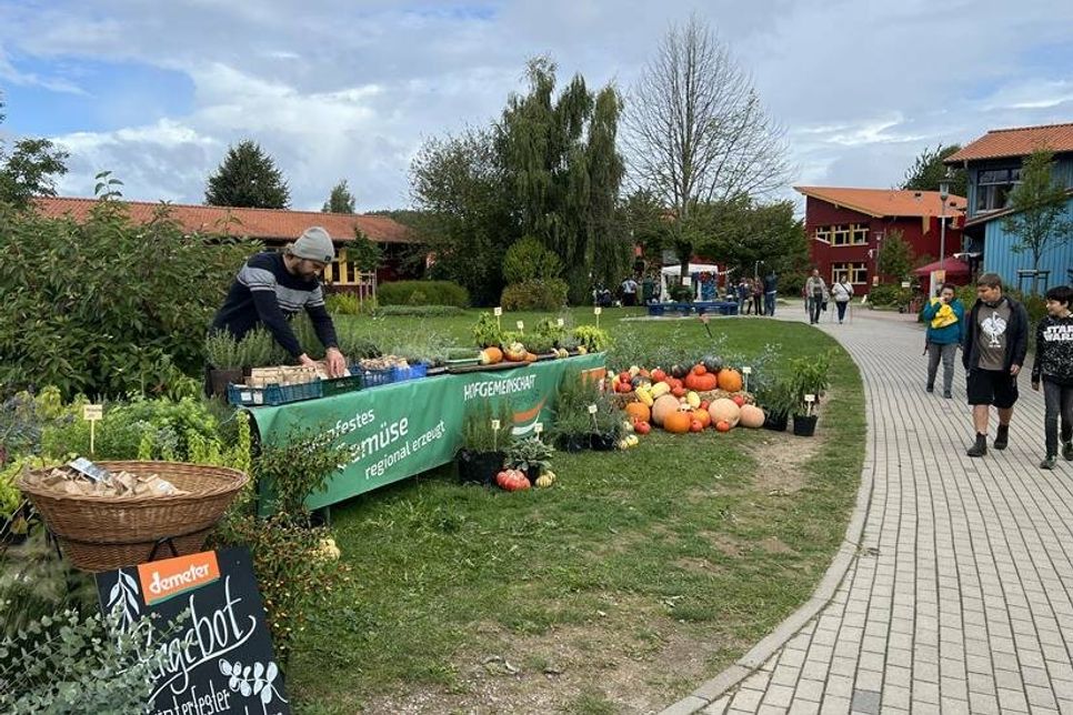 Auch viele externe Ausstellende bereicherten den Markt.