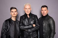Scooter, bestehend aus H.P. Baxxter, Etnik Zarari und Michael Simon, eröffnen am Freitag dem 6. September 2019, die Konzertreihe „Stars am Strand“ in der Musik-Arena direkt am Timmendorfer Strand. (Foto: Kontor Records/Philip Nürnberger)