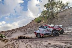Giniel de Villiers und Dirk von Zitzewitz bleiben weiter in Reichweite zu einem Podiumsplatz. Foto: Flavien Duhamel/Red Bull Content Pool