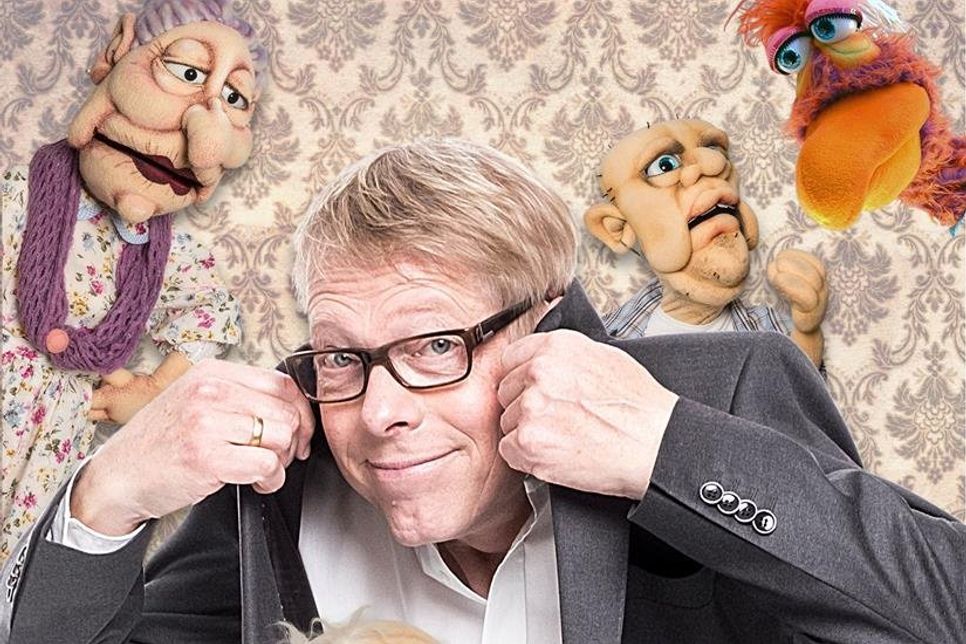 „Puppen-Therapie“ mit Jörg Jará.