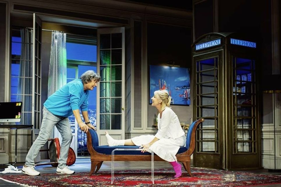 Herbert Herrmann und Nora von Collande.