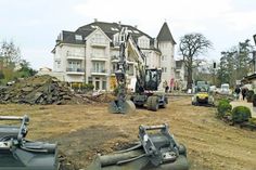Am 2. März starteten die Bauarbeiten zum Ausbau der Strandallee. (Foto: René Kleinschmidt)