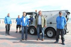 Das Team des Bauhofes mit Bürgermeister Dieter Knoll und Tourismusleiterin Ulrike Dallmann.