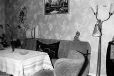 Wohnzimmer 1961.