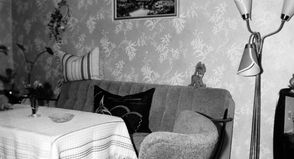 Wohnzimmer 1961.