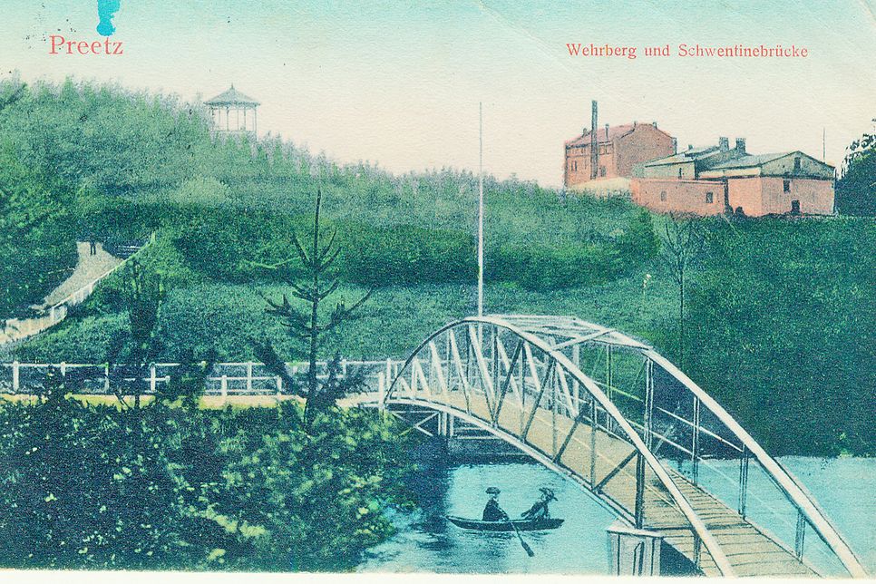 Eine Brücke im Wehrberg gibt es schon seit weit mehr als 100 Jahren.