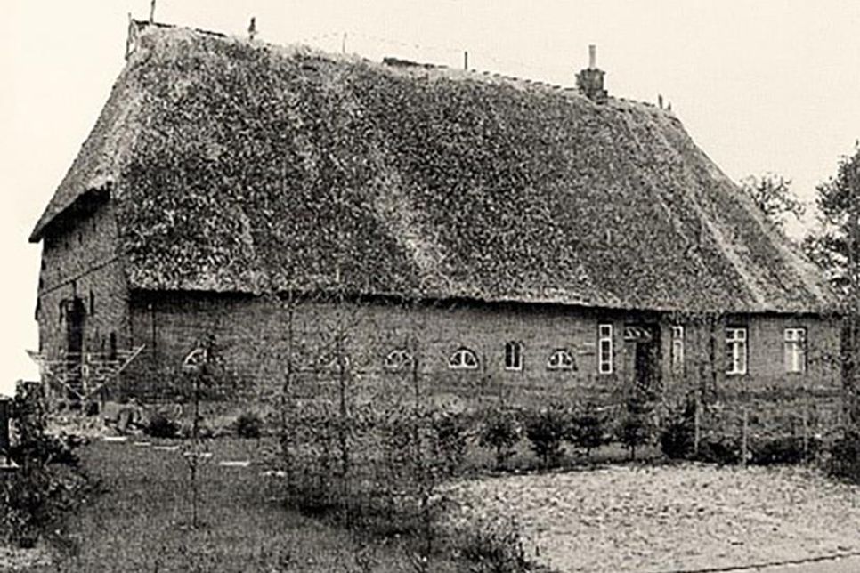 So sah das Schmidt-Haus in den 1960er Jahren aus. Bildquelle: Landesamt für Denkmalpflege SH