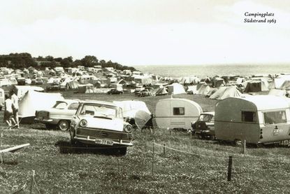 Campingplatz Südstrand 1963.