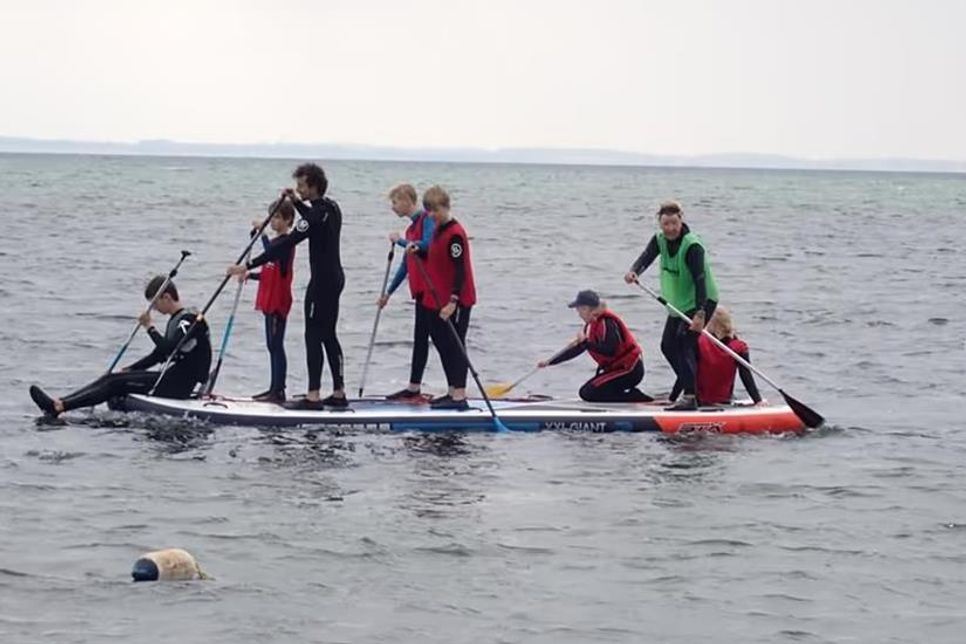 Bereits zum fünften Mal fanden die Windsurftage für krebskranke Kinder und ihre Familien in Pelzerhaken statt.