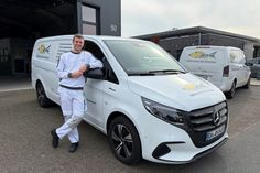 Malermeister Alex Hansmann setzt mit der Umstellung auf E-Mobilität auch ein Zeichen für moderne und zukunftsorientierte Unternehmensführung.