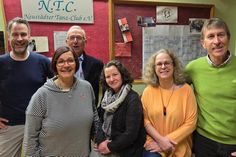 Kassenwart Stefan Garling, 2. Beisitzerin Katrin Lange, 1. Vorsitzender Reiner Papenbrock, 1. Beisitzerin und Trainingsleiterin Jeannine Krohn, Schriftführerin Sonja Bredlow und 2. Vorsitzender Norbert Müller (v. lks.).