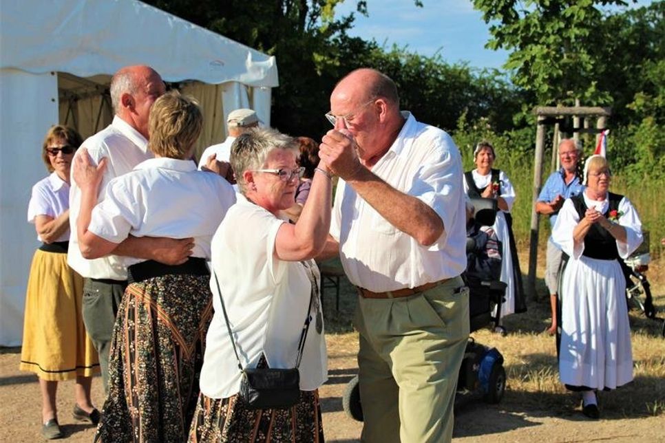 Der Königstanz auf dem Festplatz