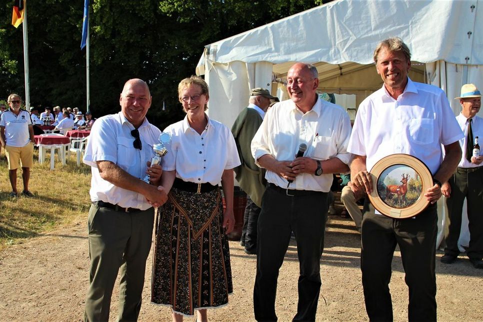 Jörg Kleinfeld, Dörte Göttsch, Jürgen Krohn und Detlef Meyer (v.l.)