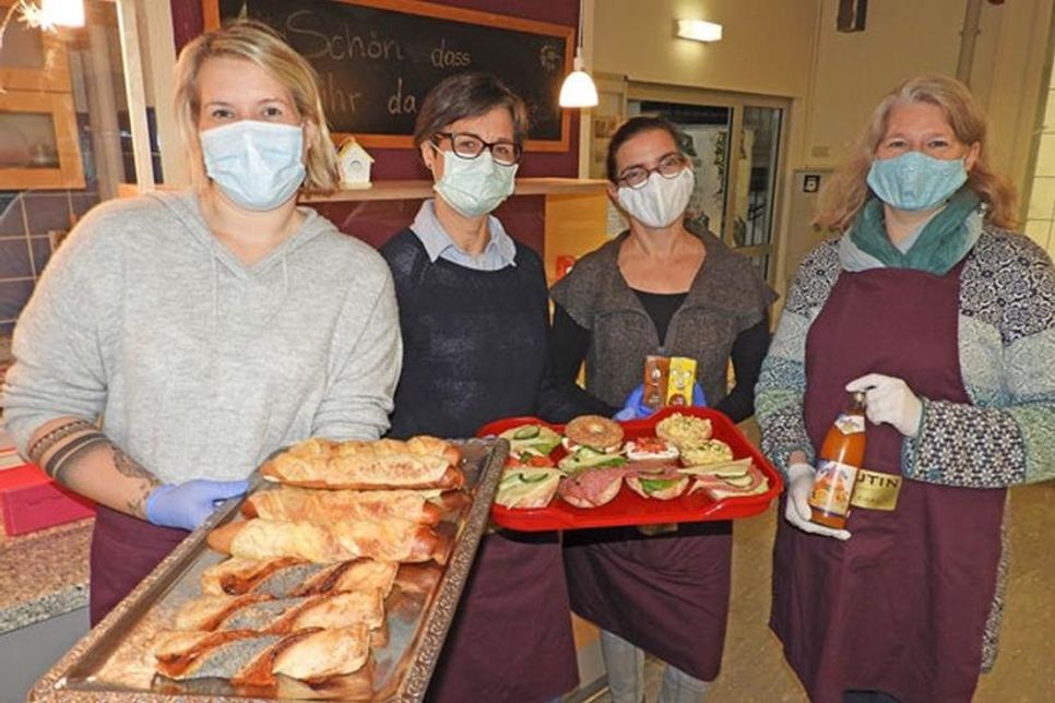 Nina Maeding, Bettina Jakobsson, Anne-Marie Schönke und Britta Benthien brauchen dringend Verstärkung.