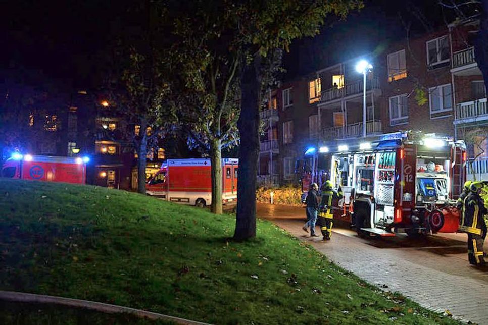 Feueralarm im Seniorenstift Timmendorfer Strand. (Foto: René Kleinschmidt)