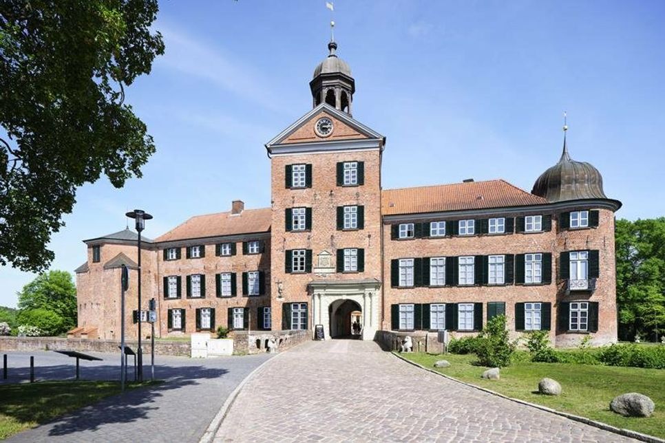 Schloss Eutin, Westfassade. (Foto: Ralf Buscher)