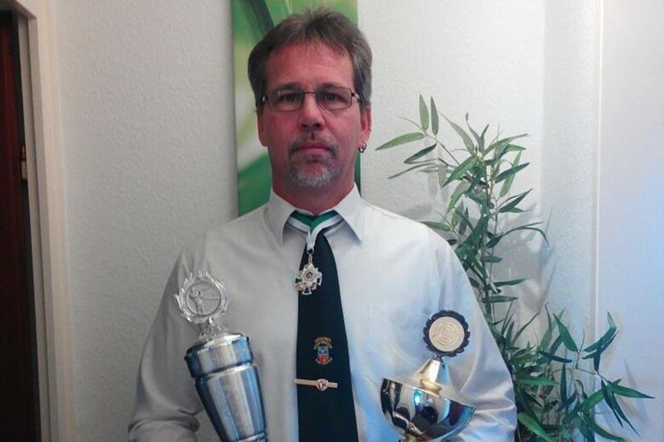 Lensahns Schützenmeisters Sven Neumann.
