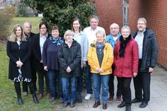 Setzten sich für mehr Gesundheit in Lensahn ein: Corinna Ippig, Dr. Jürgen Fein, Christiane Hillmer (alle AWO Lensahn), Ulrike Lütje (Landfrauen), Ingrid Graaf (DRK), Carola Pöhlmann (AWO Bundesverband), Klaus Winter (Bürgermeister), Helga Grieben (Kirchengemeinderat), Wolfgang Prehn (TSV Lensahn), Gisela Schareina (Kirchengemeinderat) und Jörg Reimann (Pastor) (v. lks.).