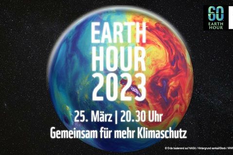Am Samstag, dem 25. März wird um 20.30 Uhr für eine Stunde das Licht ausgeschaltet.