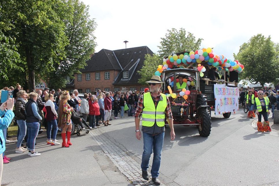 Party am Dorf- und Schulmuseum.
