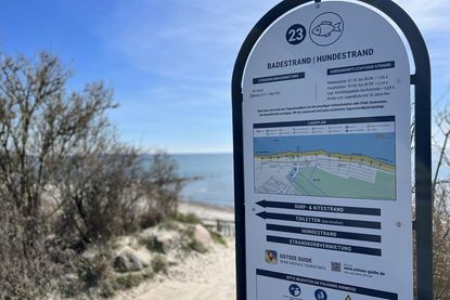 Derzeit befindet sich der Hundestrand Rettin zwischen dem Strandaufgang 23 und 24 und wird von vielen Hundebesitzern als zu klein empfunden.