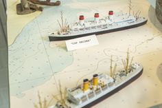 Das Museum Cap Arcona zeigt Schiffsmodelle und Fundstücke.
